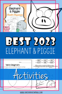 Elephant and Piggie activities and crafts